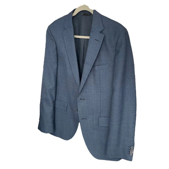 Boss HUGO BOSS Mens Blazer Sport Coat Jacket 38R Suit Jacket 100% wool - Picture 8 of 10